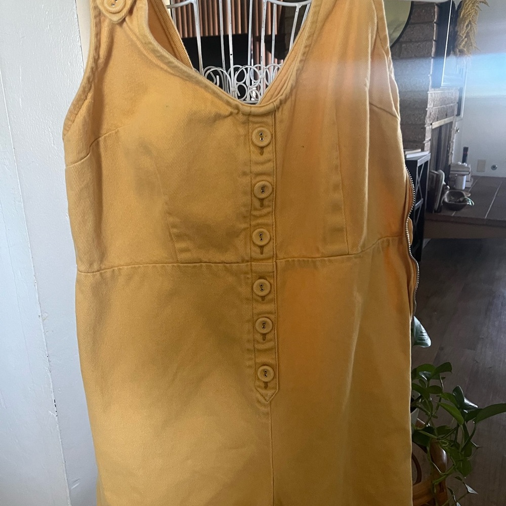 Urban Outfitters Mustard Overralls